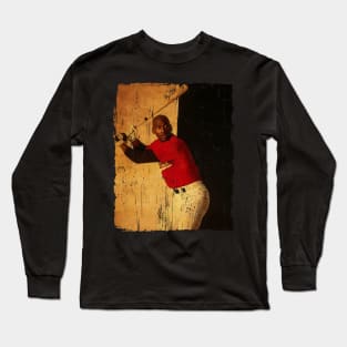 Vintage Baseball Jordan action Long Sleeve T-Shirt